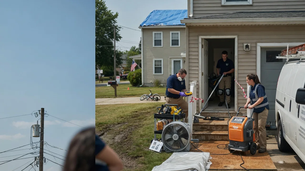 Water Damage Repair in Sainte Marie, IL near me